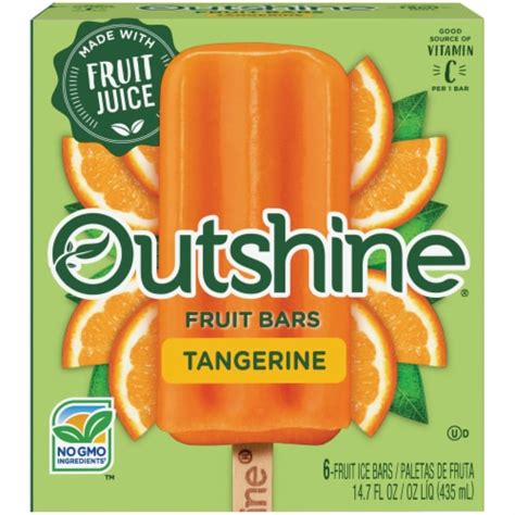 Outshine Fruit Bars Tangerine