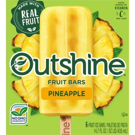 Outshine Fruit Bars: Pineapple logo