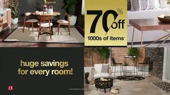 Overstock.com Semi-Annual Sale TV Spot, 'Up to 70 Off, 20 Off Patio Furniture'