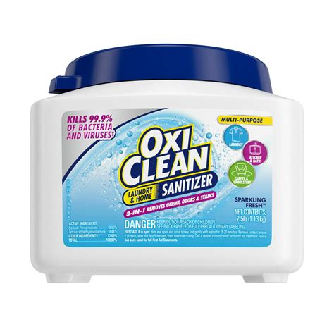 OxiClean Laundry & Home Sanitizer commercials