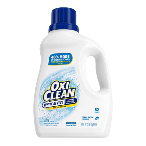 OxiClean Liquid Laundry Detergent White Revive logo