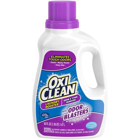 OxiClean Odor Blasters Versatile Stain & Odor Remover Laundry Booster commercials