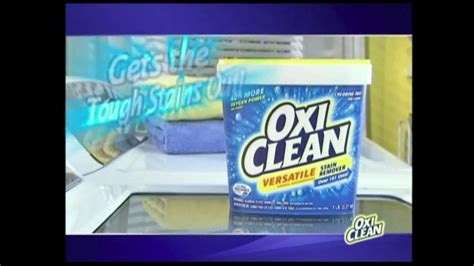OxiClean TV commercial - Make Stains Disappear