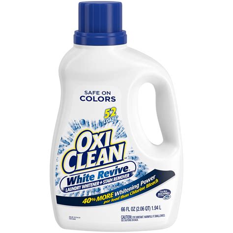 OxiClean White Revive Laundry Whitener + Stain Remover Powder commercials