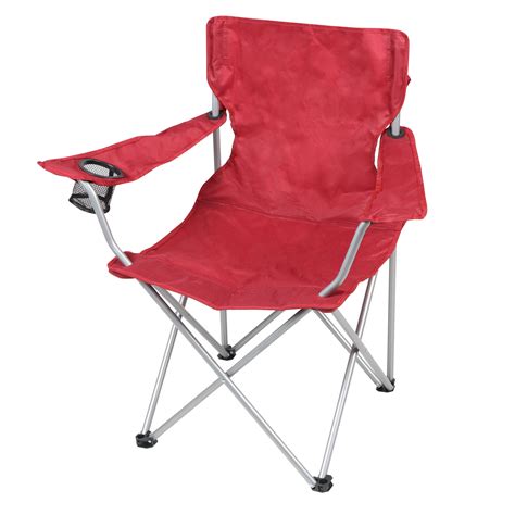 Ozark Trail Basic Mesh Folding Camp Chair With Cup Holder