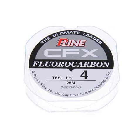 P-Line CFX Fluorocarbon logo