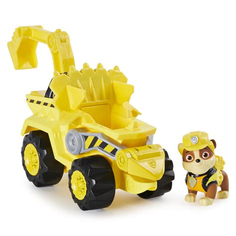 PAW Patrol Dino Rescue Rubble’s Deluxe Rev Up Vehicle 6059987 logo