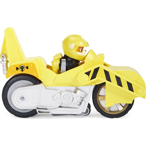 PAW Patrol Moto Pups Rubble’s Deluxe Pull Back Motorcycle