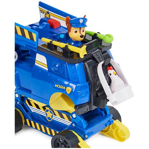 PAW Patrol Rise and Rescue Transforming Car with Chase logo