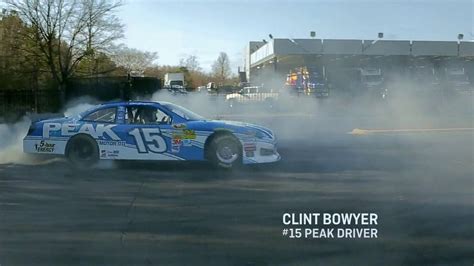 PEAK Stock Car Dream Challenge TV Commercial Featuring Clint Bowyer featuring Mark Comstock