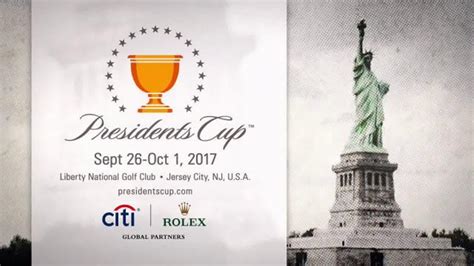 PGA TOUR 2017 Presidents Cup TV commercial - Jersey City