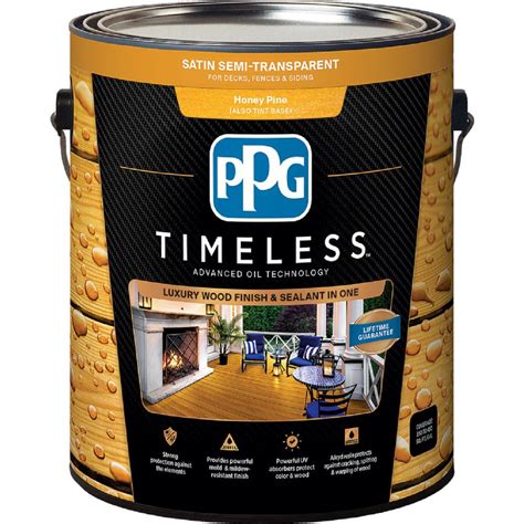 PPG Industries Timeless Satin Semi-Transparent commercials