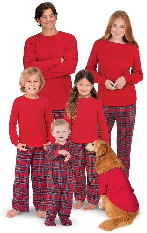 Pajamagram Stewart Plaid Flannel Matching Family Pajamas commercials