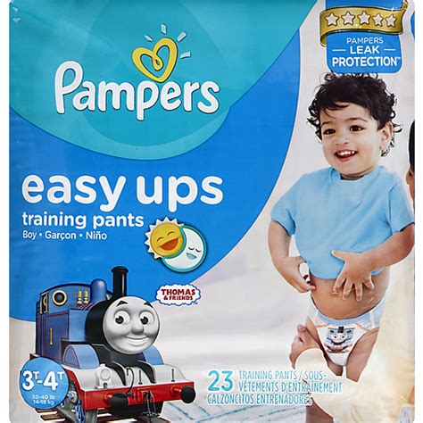 Pampers Easy Ups Training Underwear for Boys commercials