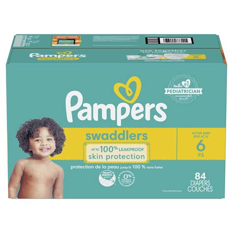 Pampers Swaddlers Active Baby logo