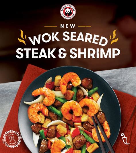 Panda Express Wok-Seared Steak & Shrimp logo