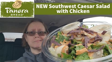 Panera Bread Southwest Caesar Salad With Chicken