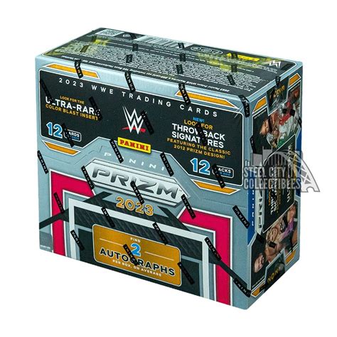 Panini Prizm WWE Trading Card Hobby Box commercials