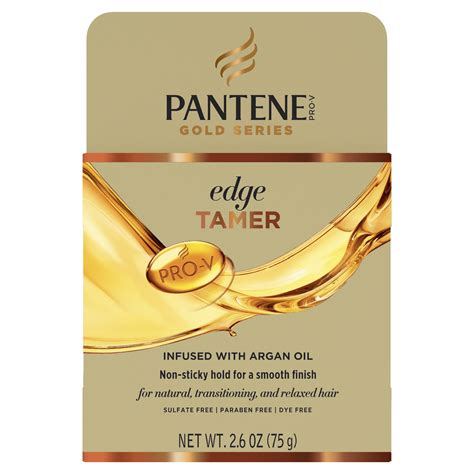 Pantene Gold Series Edge Tamer logo