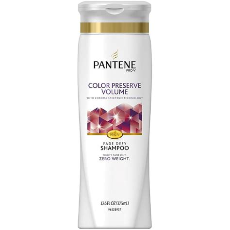 Pantene Pro-V Color Preserve Shine Fade Defy Shampoo logo
