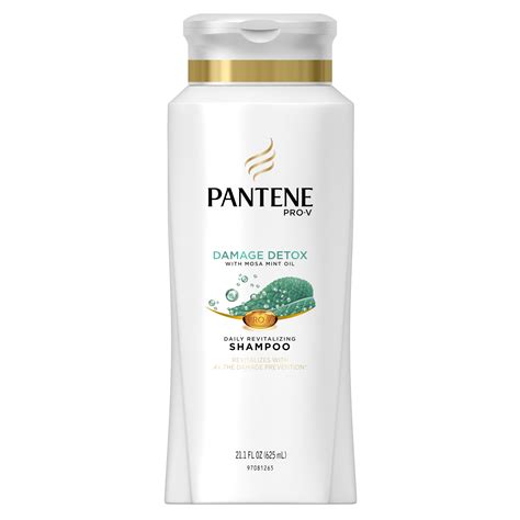 Pantene Pro-V Damage Detox Daily Revitalizing Shampoo logo