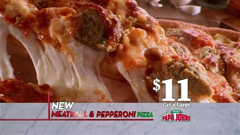 Papa John's Meatball and Pepperoni Pizza TV Spot, 'Taste of Italy'