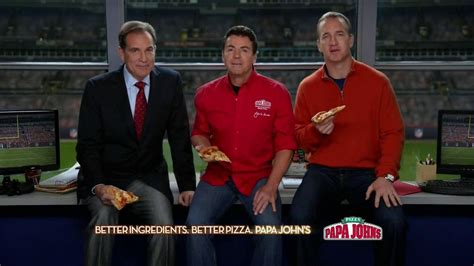 Papa John's Super Bowl XLVII Coin Toss Experience TV Commercial Feat. Jim Nantz created for Papa Johns