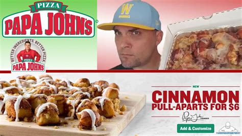 Papa Johns Cinnamon Pull-Aparts commercials