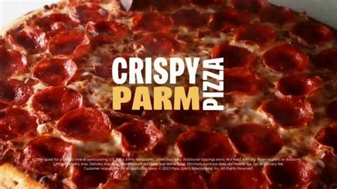 Papa Johns Crispy Parm Pizza TV commercial - Flip Pizza Night on Its Head