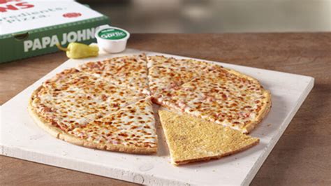 Papa Johns Crispy Parm Pizza logo