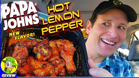 Papa Johns Hot Lemon Pepper Wings TV Spot, 'We Start With Better: $6.99 Papa Pairings' created for Papa Johns