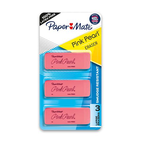 Paper Mate Pink Pearl Premium Eraser commercials