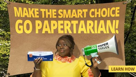 Paper and Packaging Board TV commercial - Join the Papertarian Movement