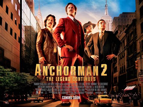 Paramount Pictures Anchorman 2: The Legend Continues logo