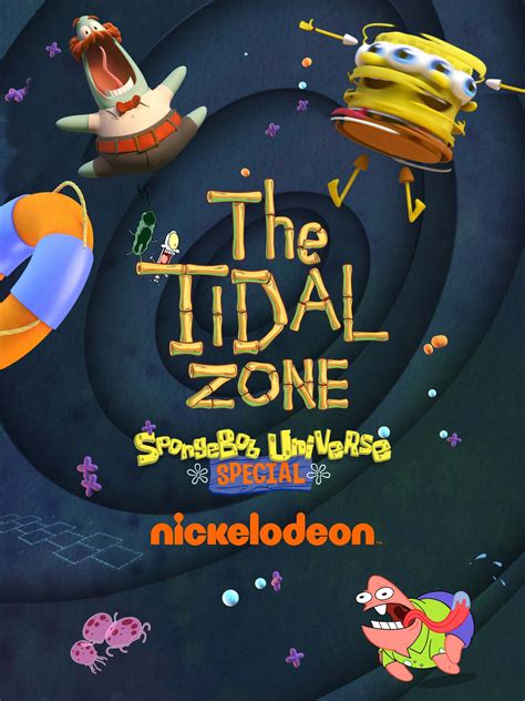 Paramount+ SpongeBob SquarePants Presents The Tidal Zone logo