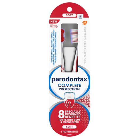 Parodontax Complete Protection Toothbrush logo