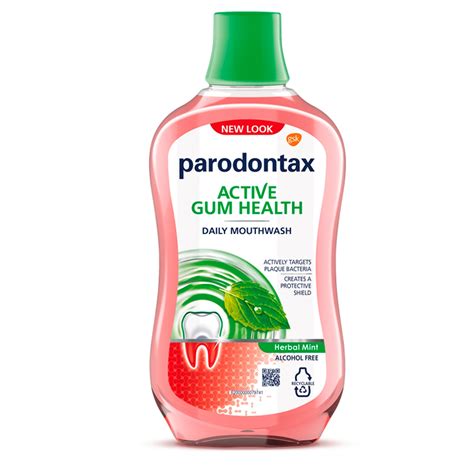 Parodontax Mint Active Gum Health logo