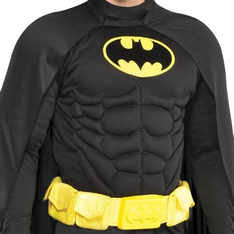 Party City Boys Batman Muscle Costume