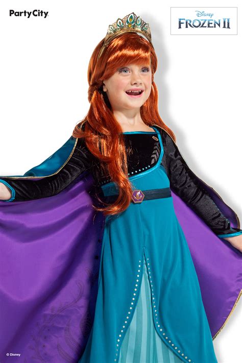 Party City Frozen 2 Child Act 2 Anna Costume logo