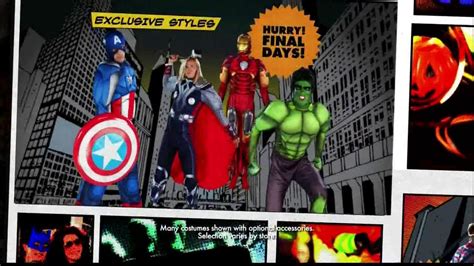 Party City TV Spot, 'Thrillerize Halloween: Marvel Costumes and More' featuring Leanza Sojor