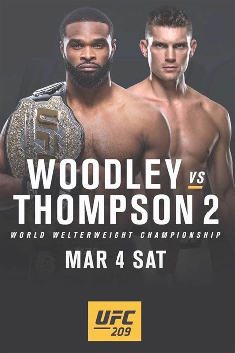 Pay-Per-View TV Spot, 'UFC 209: Woodley vs. Thompson 2'