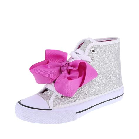 Payless Shoe Source Girls' JoJo Legacee Sneaker High-Top - Silver Glitter