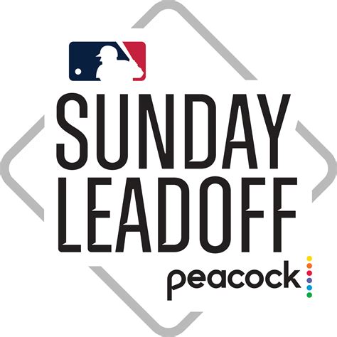Peacock TV MLB Sunday Leadoff logo