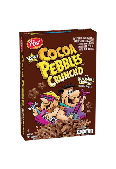 Pebbles Cereal Cocoa Pebbles Crunch'd commercials