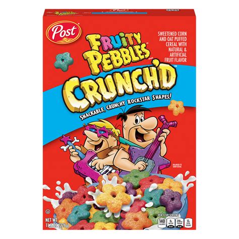 Pebbles Cereal Fruity Pebbles Crunch'd commercials