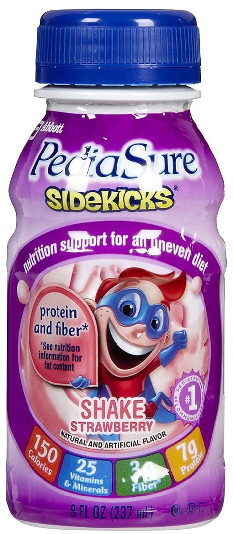 PediaSure Sidekicks Strawberry logo