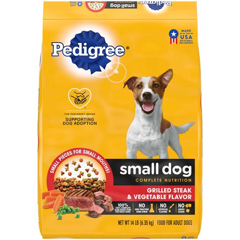 Pedigree Small Dog Complete Nutrition: Steak & Vegetable logo