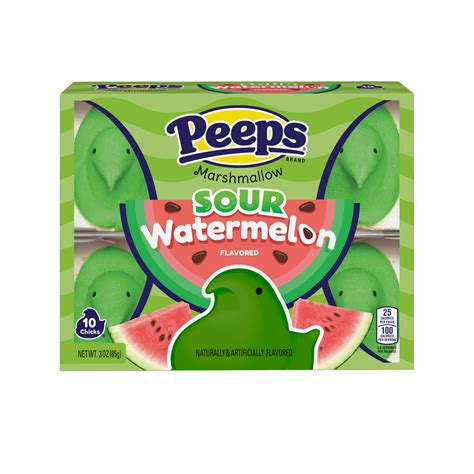 Peeps Sour Watermelon Minis logo