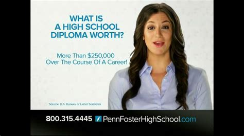 Penn Foster High School TV Spot, 'Value of a Diploma' featuring Jennifer Jules Hart