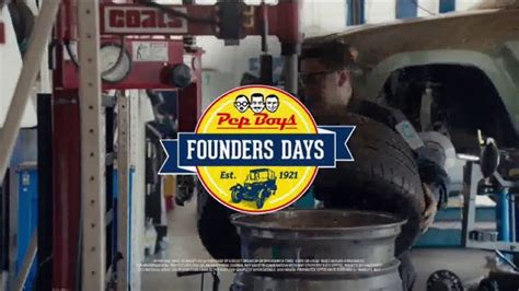 PepBoys Founders Days TV Spot, 'Conventional Oil & Tires'